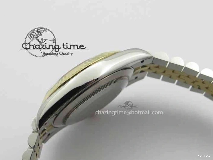 MiroTime 0125 Casual DateJust II 41mm SS YG BP Maker Best Edition White Dial On Jubilee Bracelet 3673